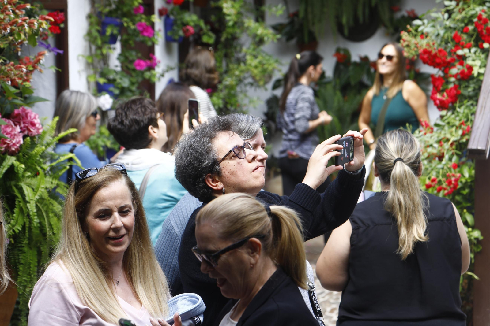 Colas e ilusión en el primer sábado de los Patios de Córdoba, en imágenes