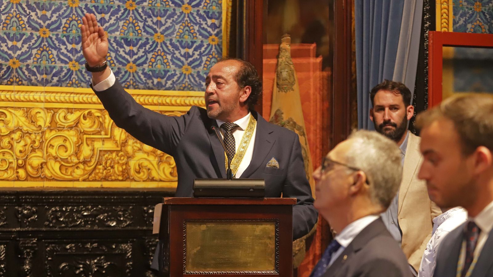 Entrega de la Medalla de la ciudad a la hermandad del Rocío de Algeciras