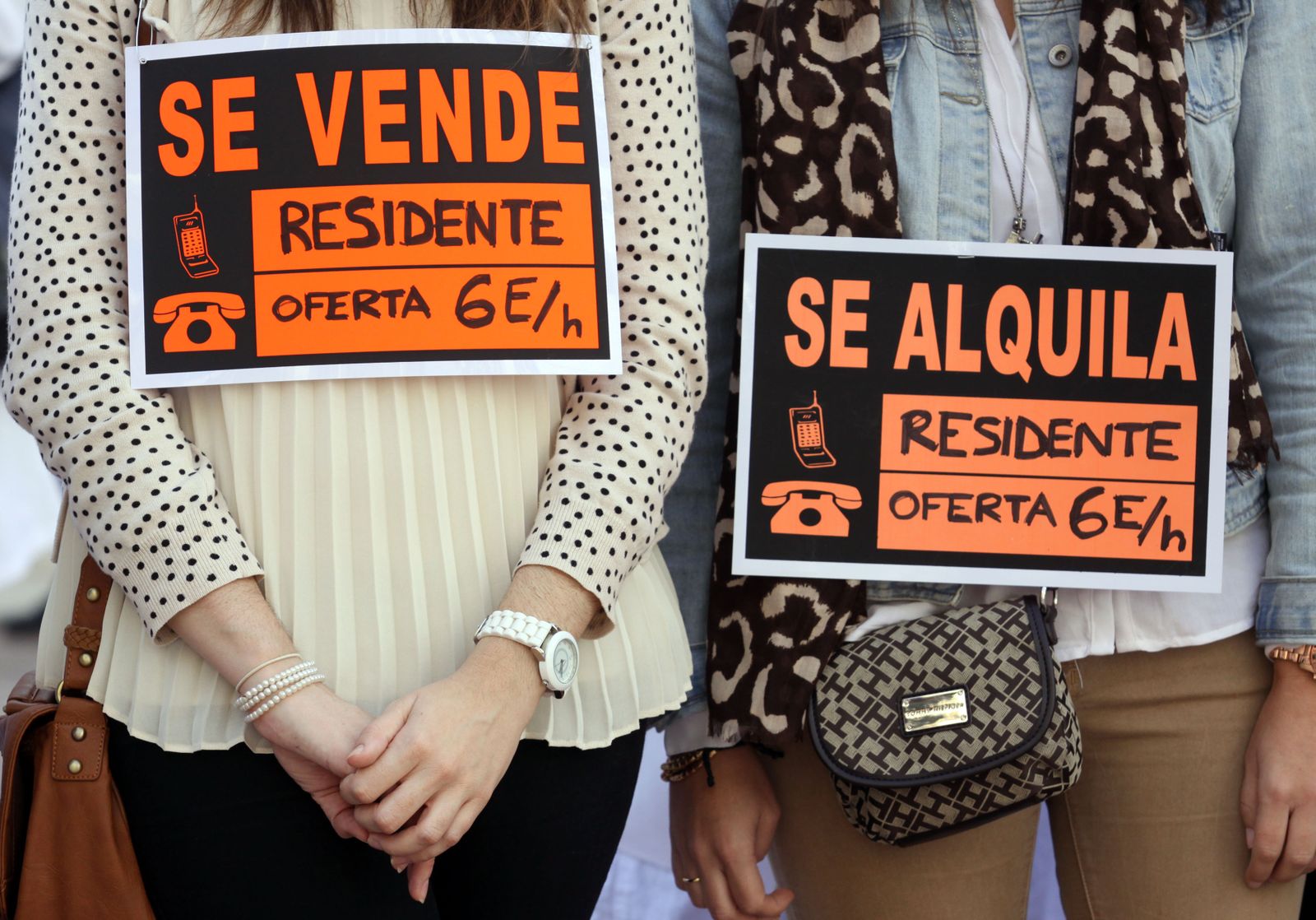 Una protesta de médicos residentes, en una imagen de archivo.