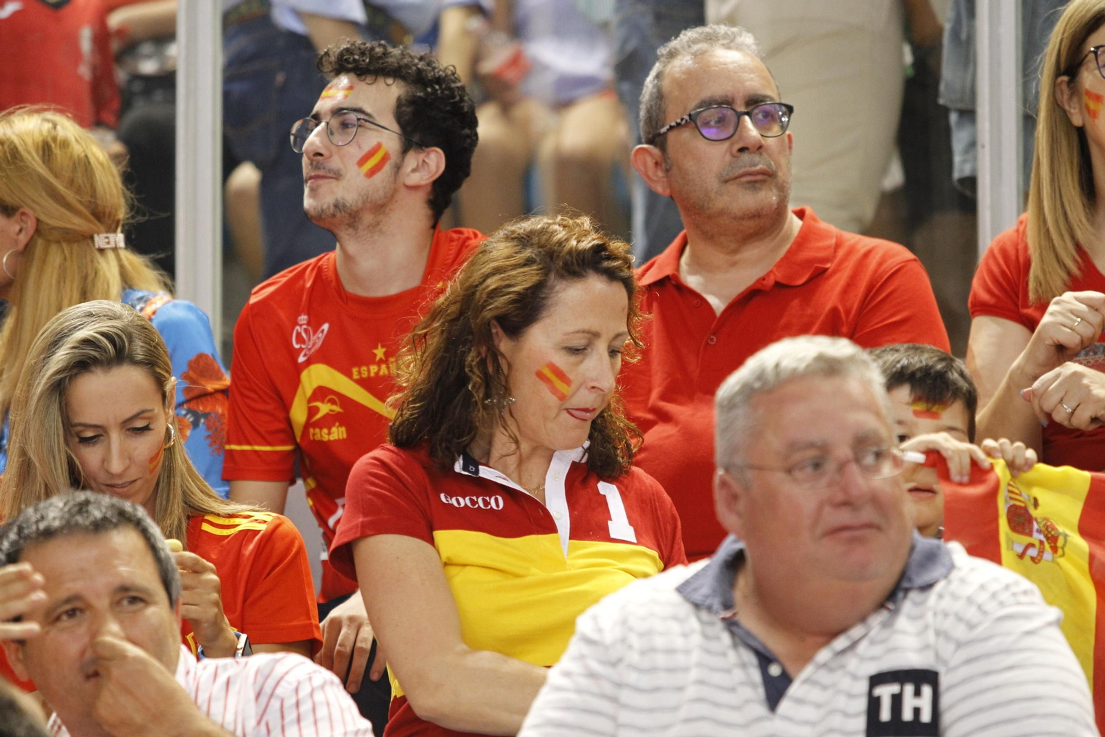 Fotogalería España-Suecia. Balonmano. Palacio Juegos Mediterráneos. Almería