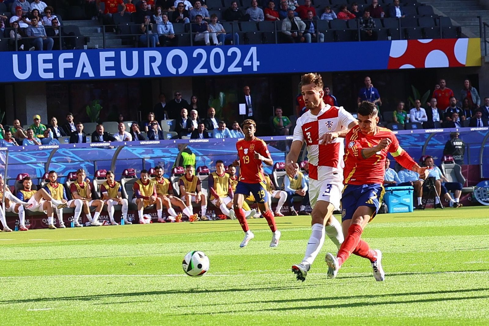 Las fotos del España - Croacia en la Eurocopa de Alemania 2024