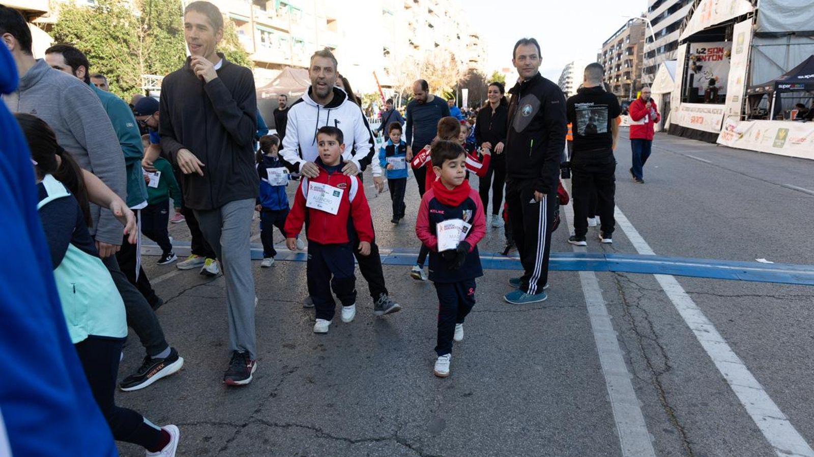 En imágenes: Los niños y niñas de los colegios de Jaén, protagonistas de la San Antón Escolar