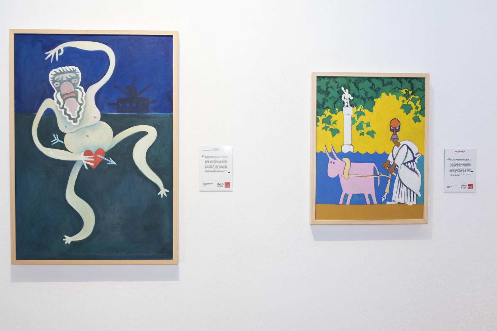 Fotos de la exposición permanente de Andrés Vázquez de Sola en el Centro de Arte Contemporáneo de San Roque