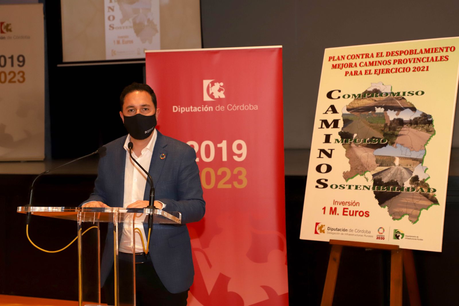 El diputado de Infraestructuras Rurales, Manuel Olmo.