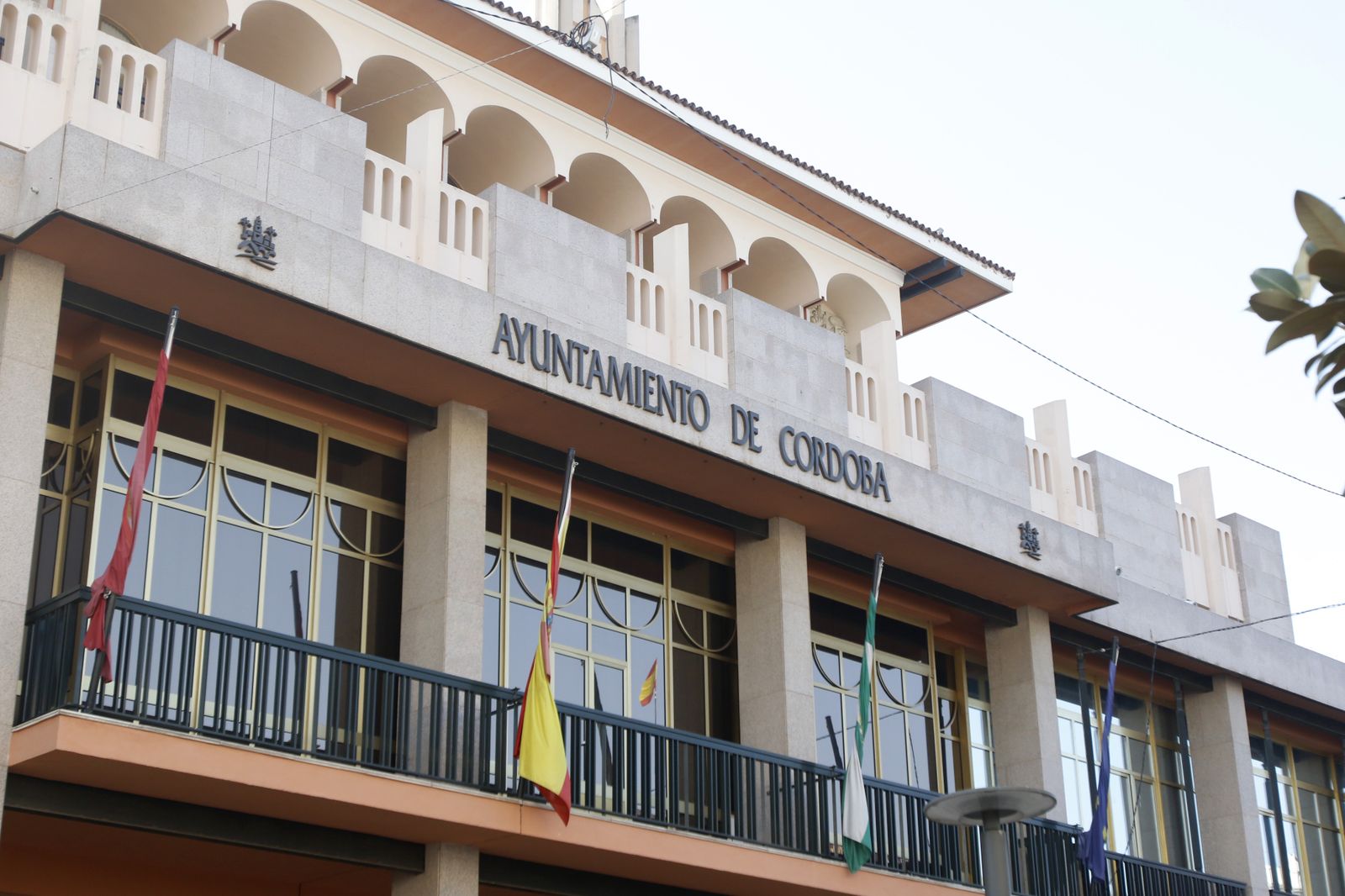 Fachada del Ayuntamiento de Córdoba.