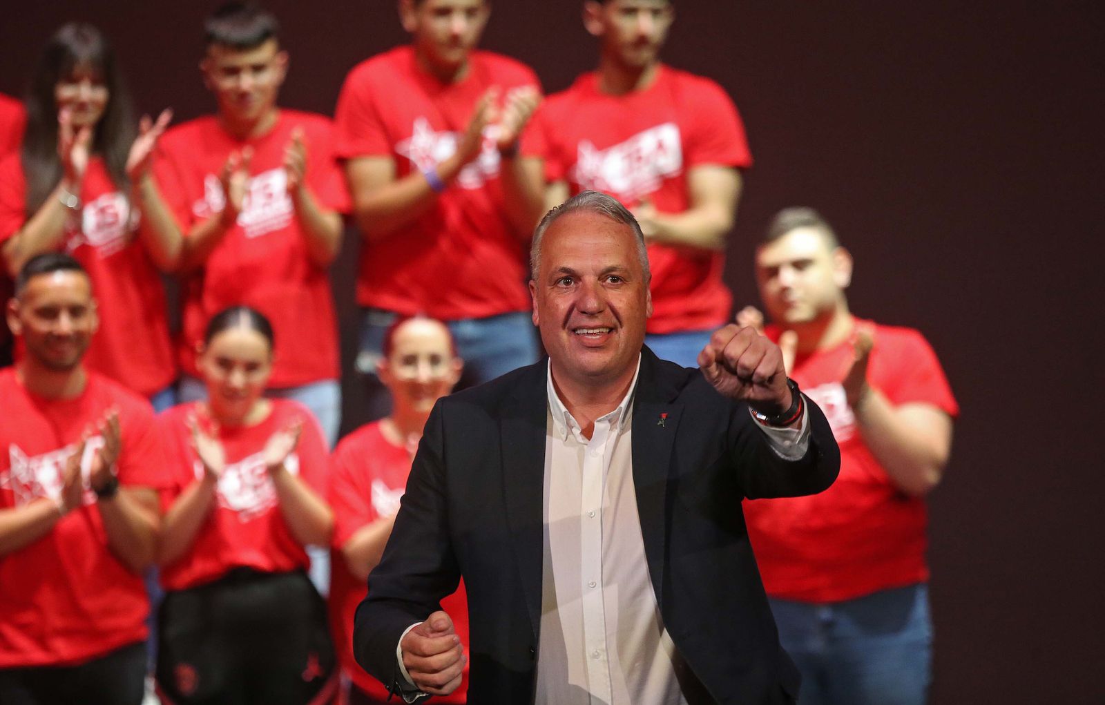 Fotos de la presentación de Juan Carlos Ruiz Boix como candidato a la Alcaldía de San Roque