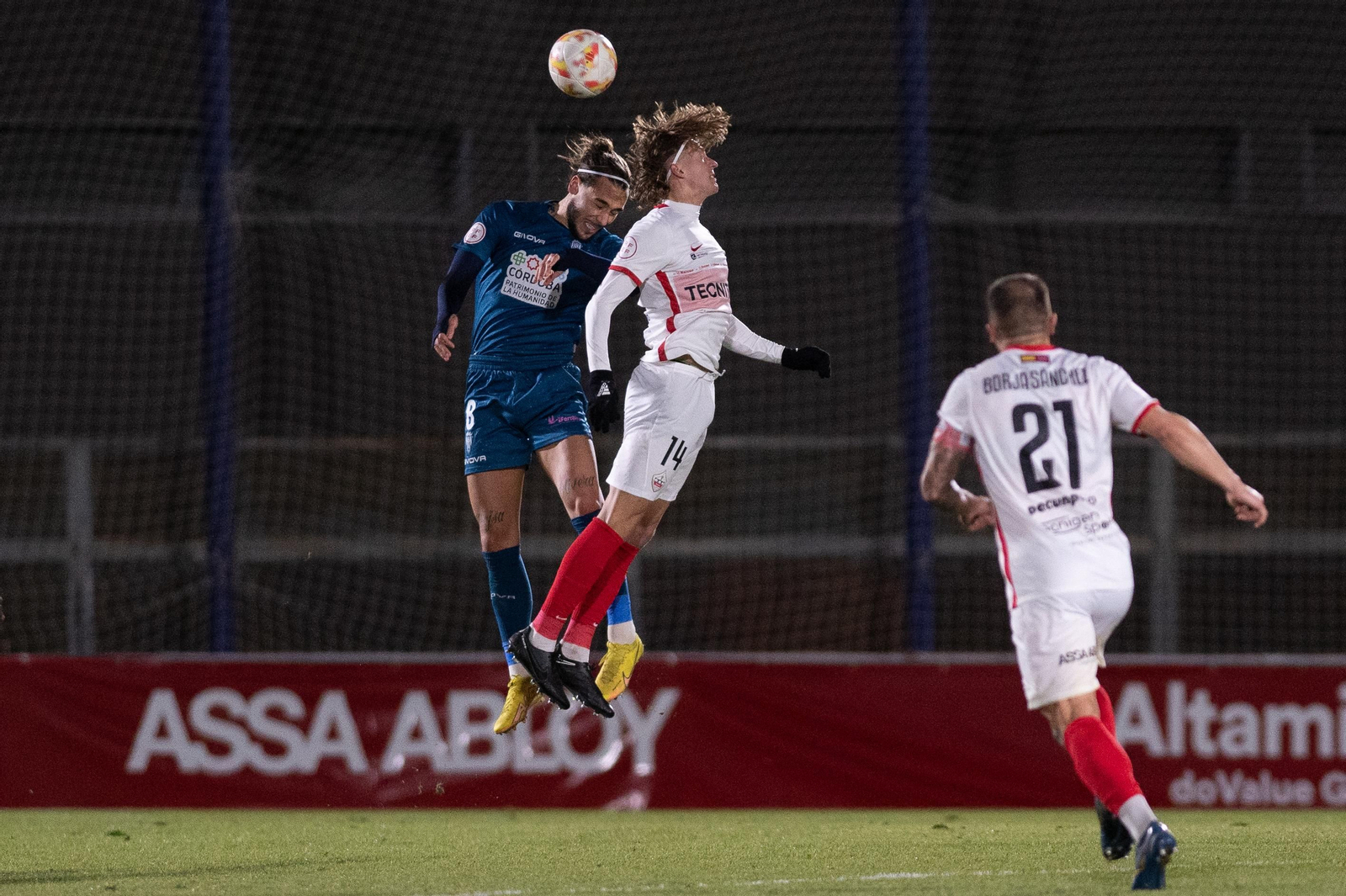El empate entre el Sanse y el Córdoba CF, en imágenes