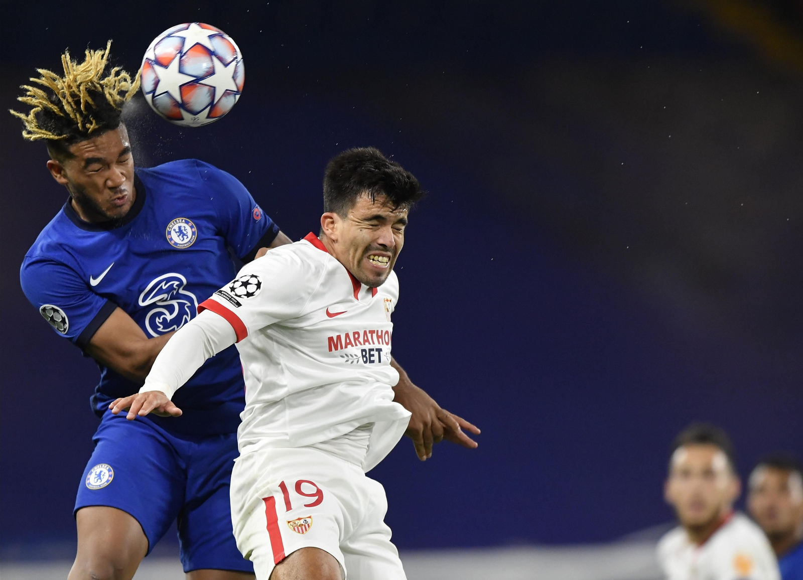 Las imágenes del Chelsea-Sevilla