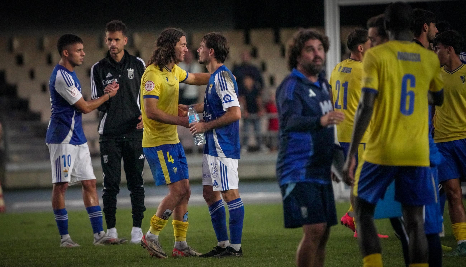 Imágenes del partido del Xerez CD - Cádiz Mirandilla