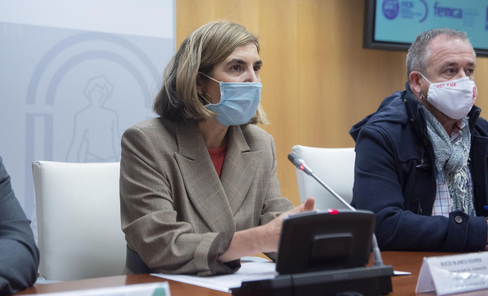 La consejera de Empleo Rocío Blanco.