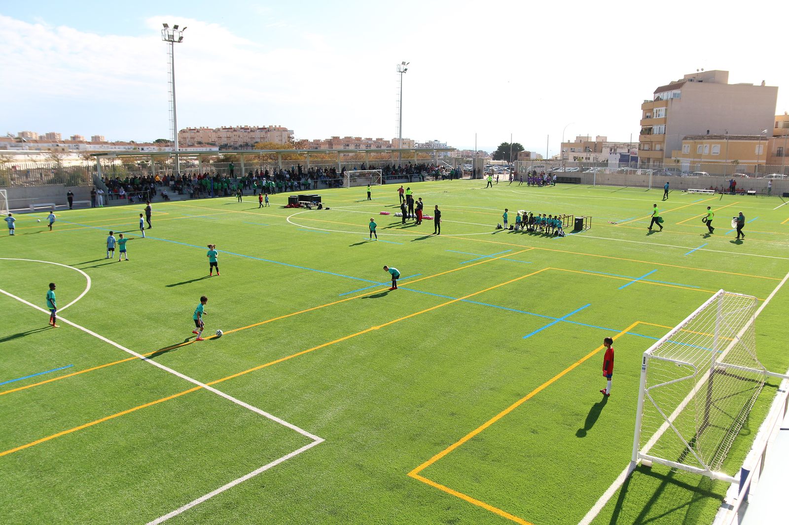 Fotogalería de la inauguración de las instalaciones deportivas de El Parador