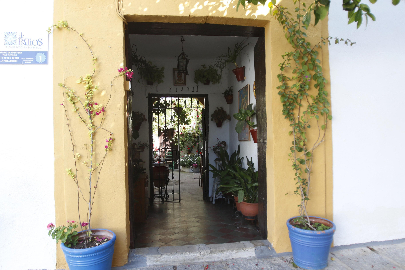 Las fotos del patio de San Basilio, 14 en tiempos de crisis