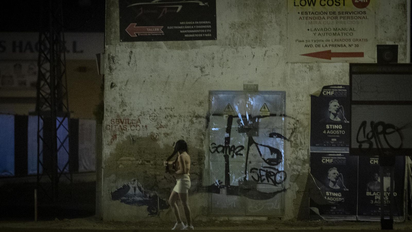 El polígono industrial Su Eminencia, zona tradicional de encuentros sexuales.