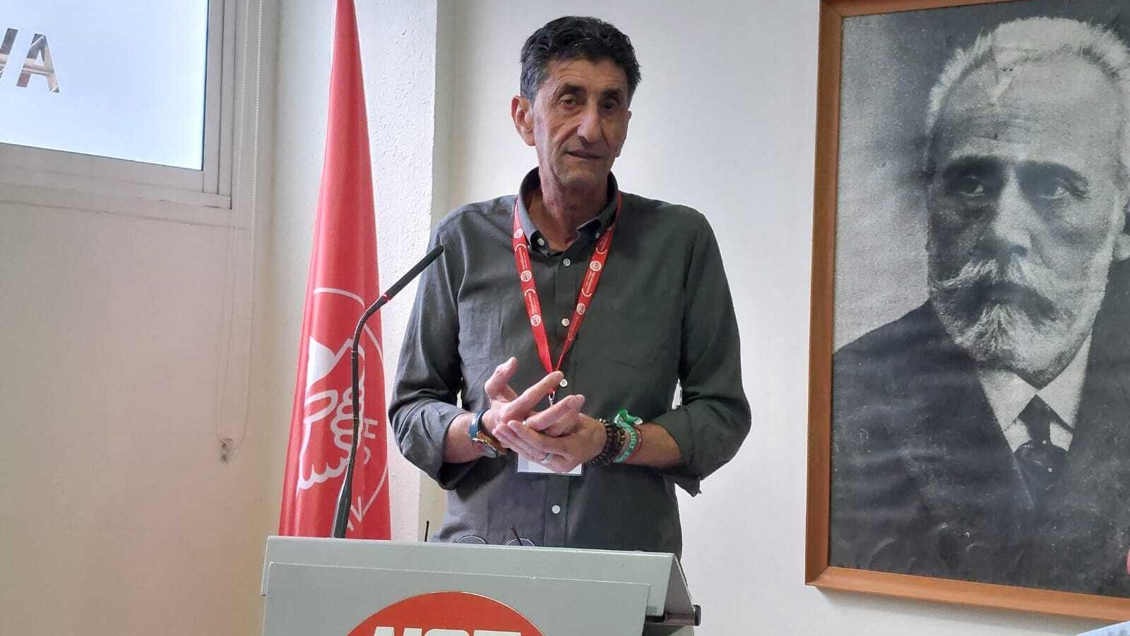 El Secretario General, Sebastián Donaire.