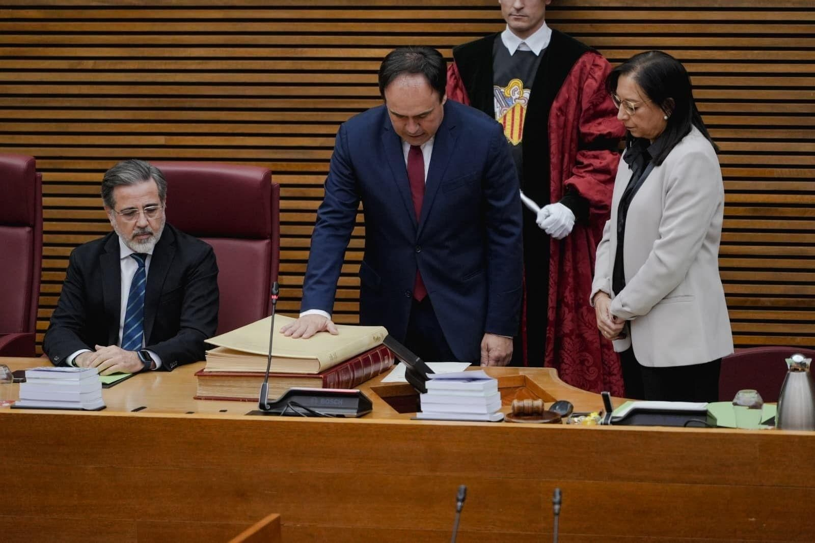Juanfran Pérez Llorca toma posesión este martes como presidente de la Generalitat valenciana.