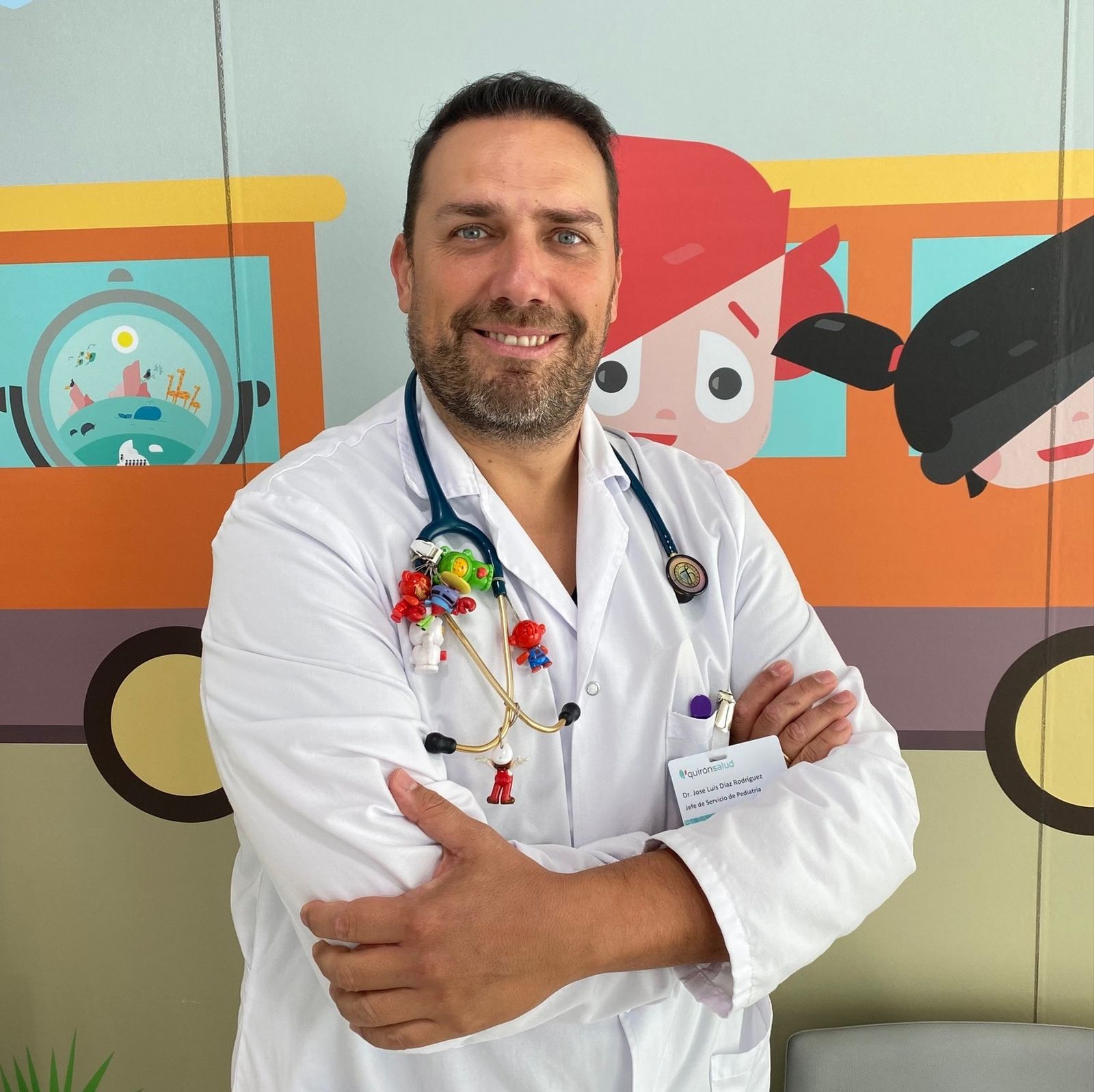 Doctor José Luis Díaz. Jefe de servicio de Pediatría