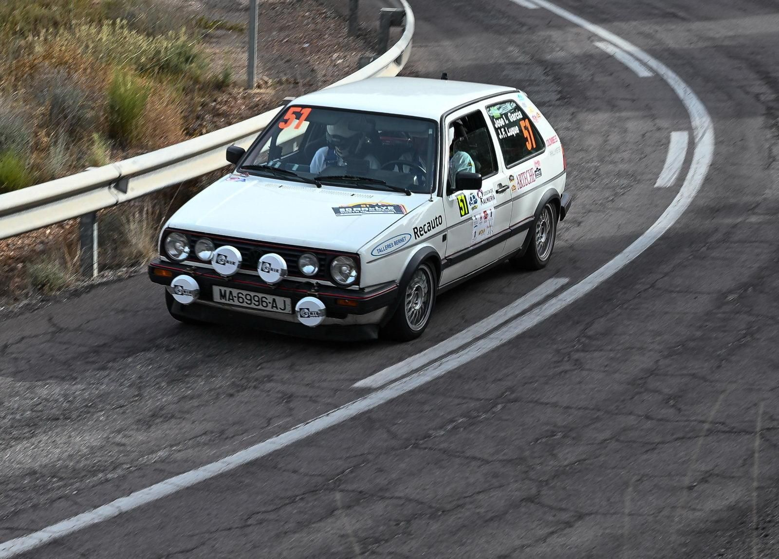 José Ignacio García Bejarano y José Francisco Luque dominaron con claridad la categoría de Regularidad Sport.