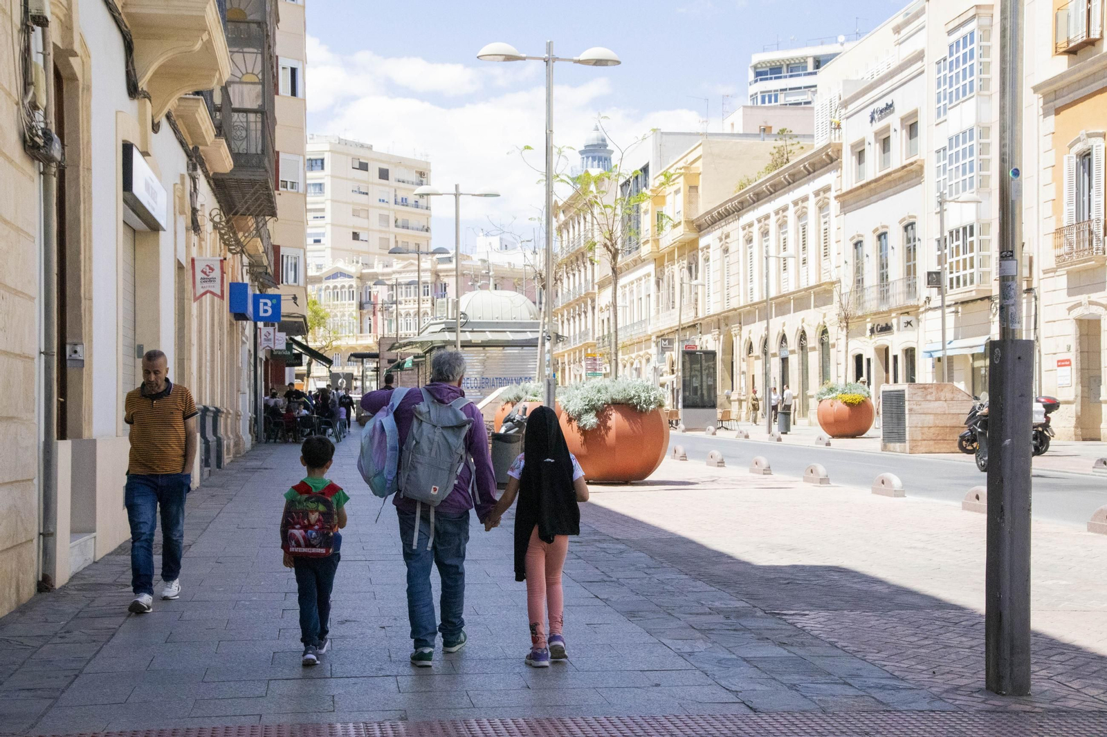 Las imágenes del apagón en Almería