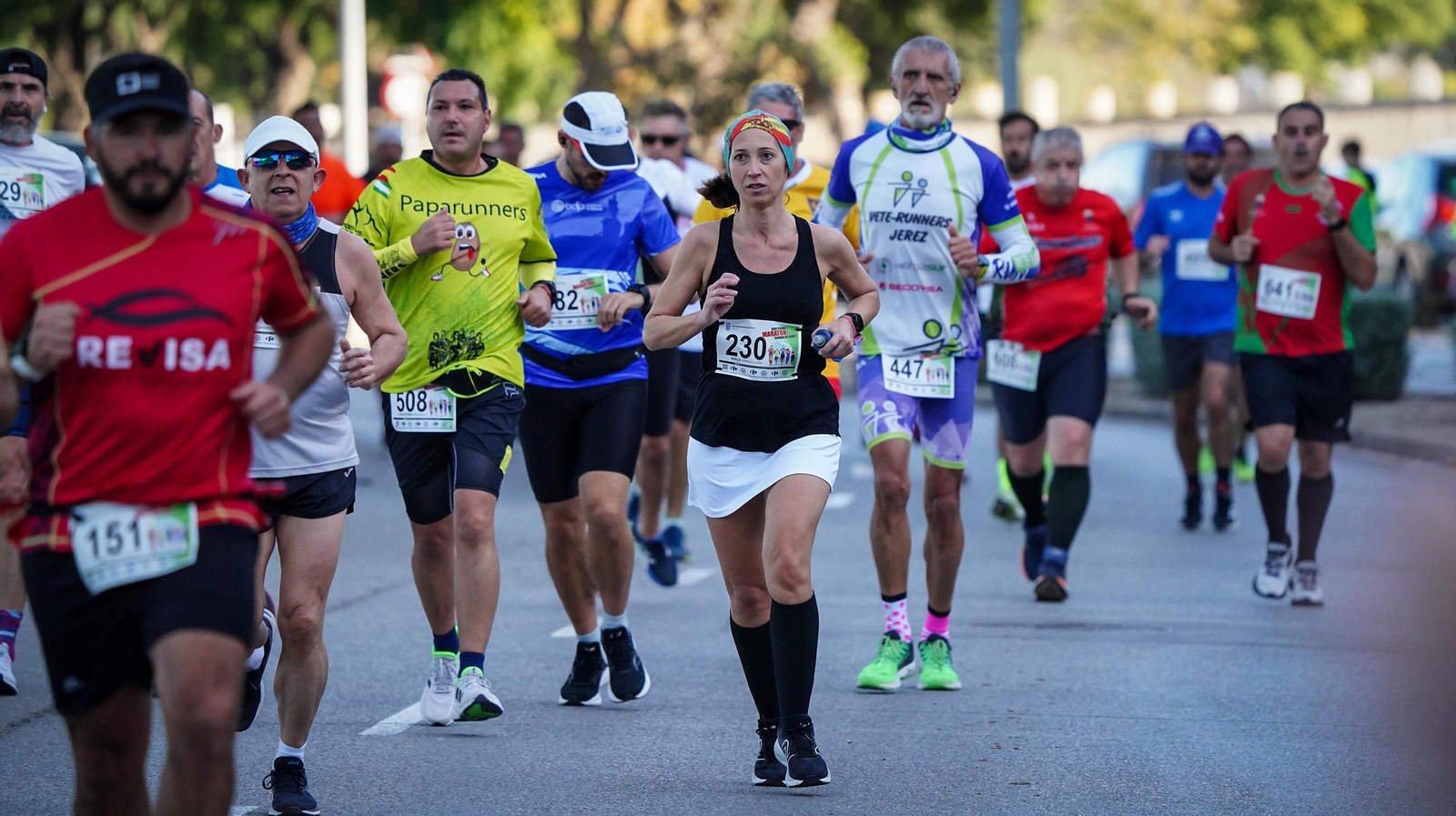 Búscate en la XXVI Media Maratón Ciudad de Jerez