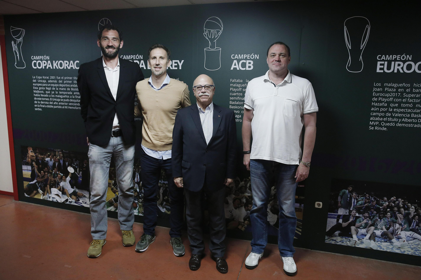 La era de Eduardo García como presidente del Unicaja, en fotos