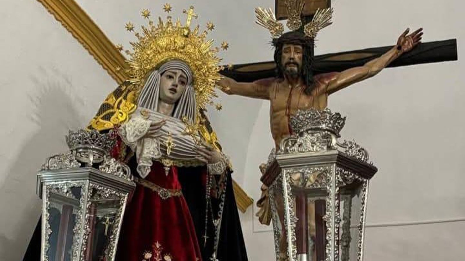 Cristo del Amor y Virgen de los Dolores, de Aljaraque.