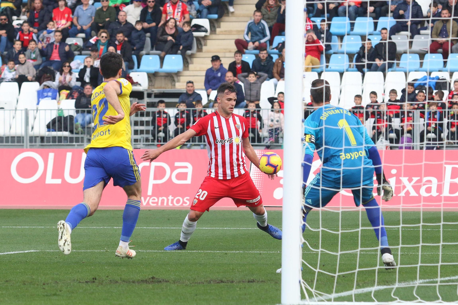 Las imágenes del Almería-Cádiz