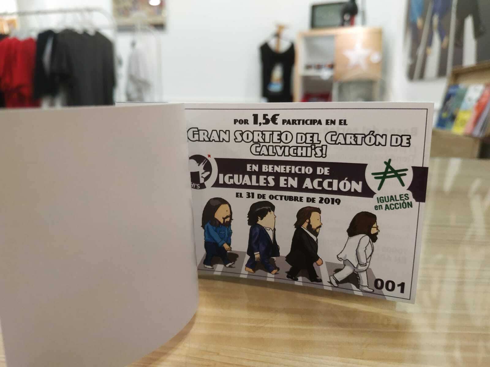 Papeletas del sorteo.