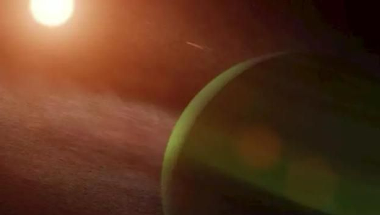 Ilustración del exoplaneta recientemente descubierto.