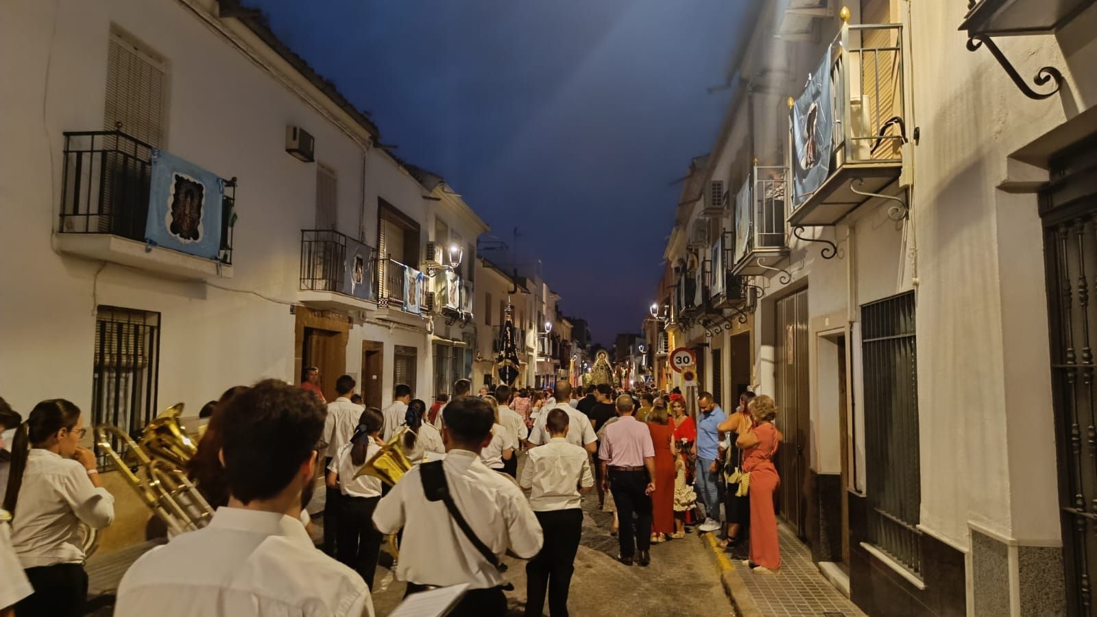 La procesión de la Virgen de la Estrella en Villa del Río, en imágenes