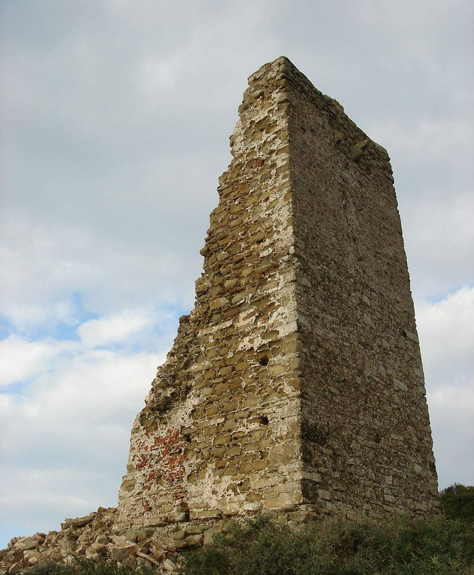 La antigua torre vigía de Algeciras, en 2017.