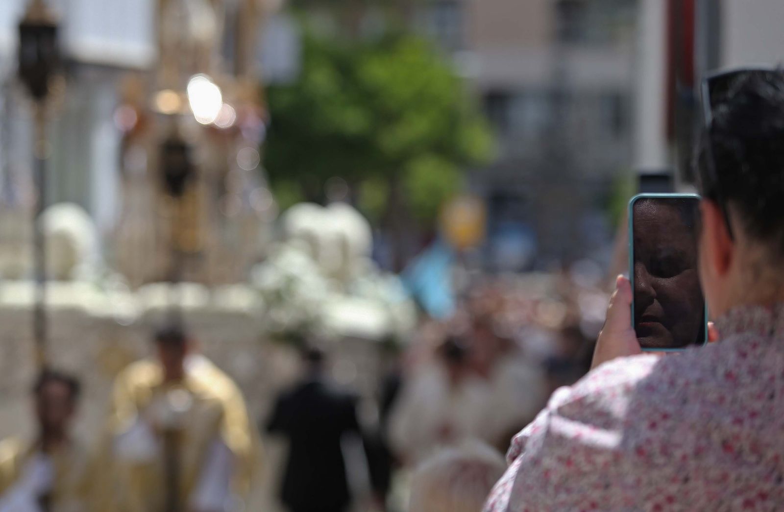 Las imágenes de la  celebración del Corpus Christi en Algeciras