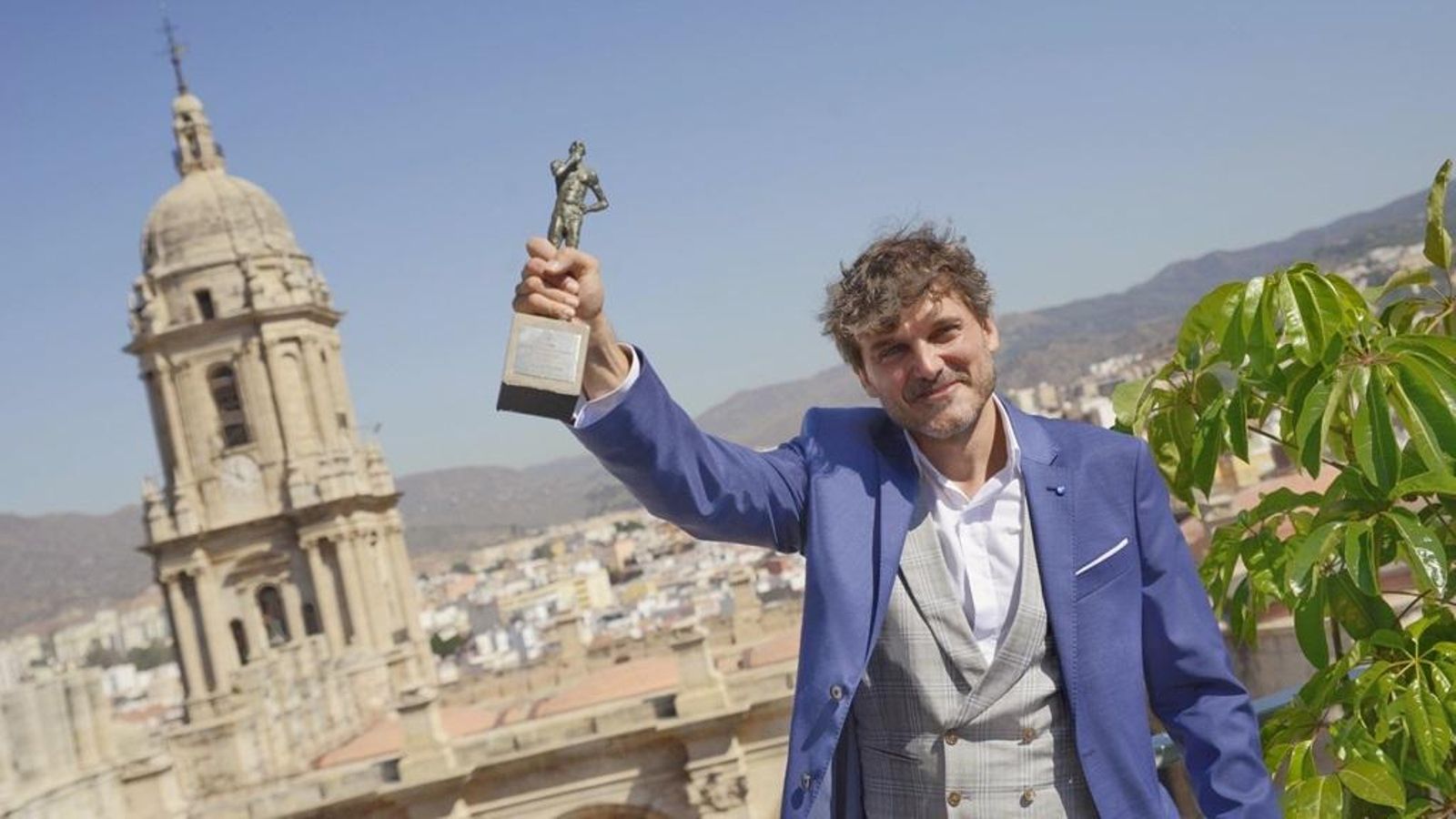 Salva Reina recibió el Premio Talento Andaluz de Canal Sur en el Festival de Málaga en 2020 Salva Reina recibió el Premio Talento Andaluz de Canal Sur en el Festival de Málaga en 2020