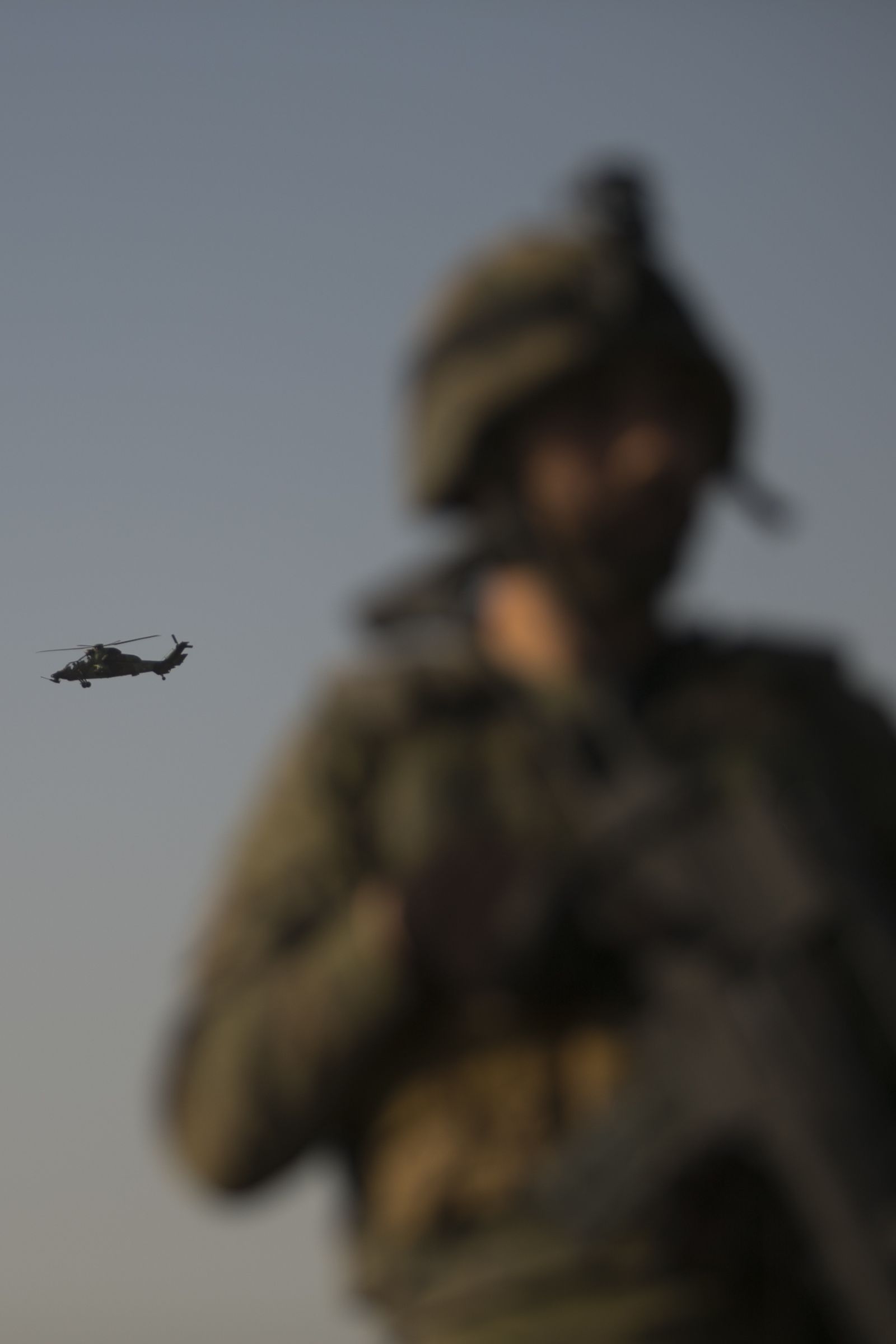 De maniobras con la Legión