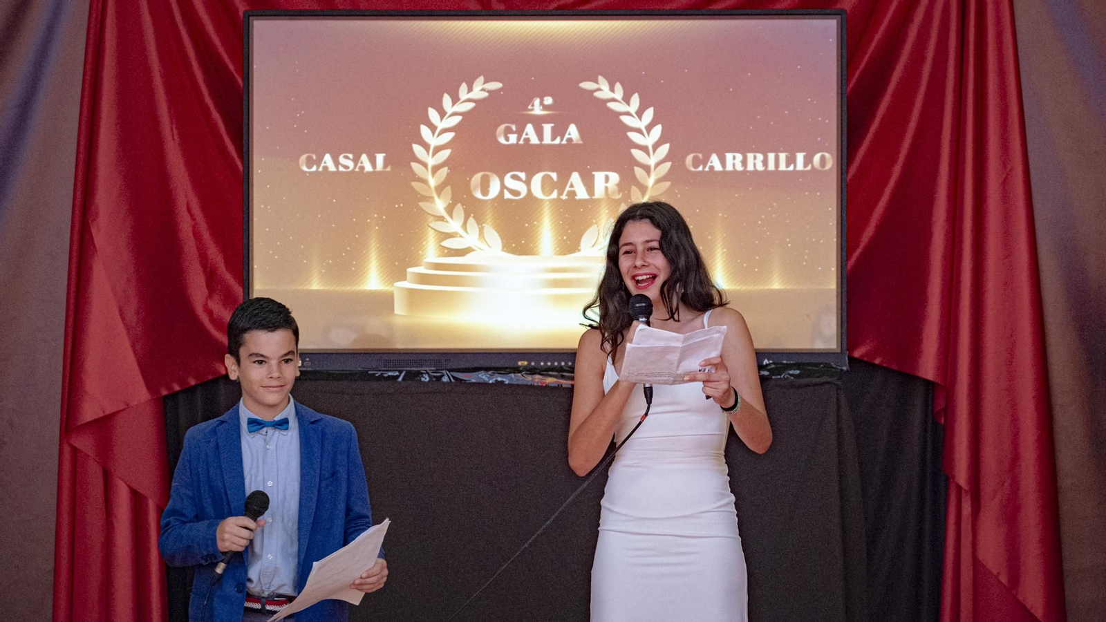 Ceremonia de entrega de los 'Oscars' en el colegio 'Casal Carrillo' de San Fernando