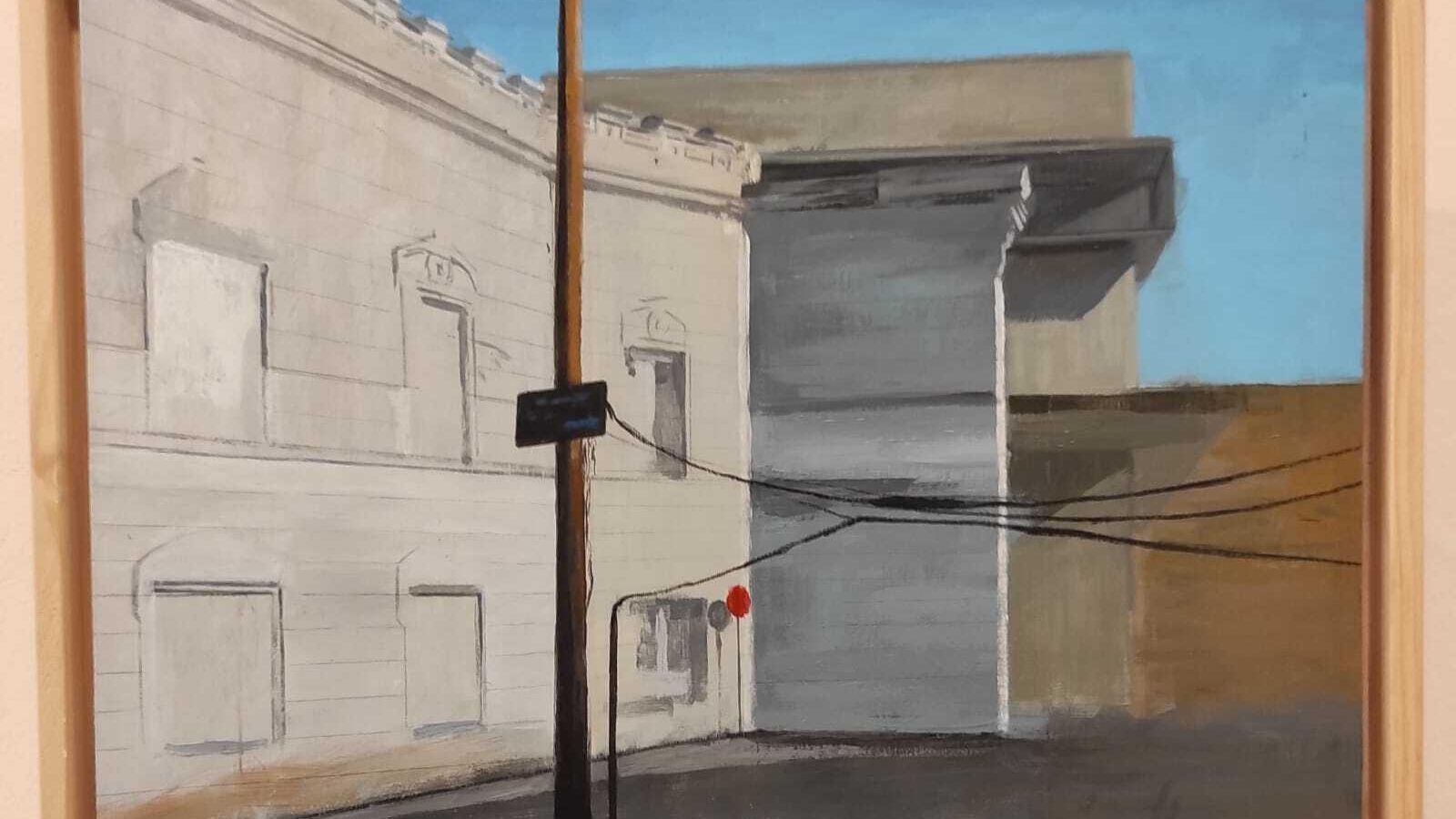 Otra de las obras de Encarna Lebrero, expuesta en Espacio Abierto de Jerez. Otra de las obras de Encarna Lebrero, expuesta en Espacio Abierto de Jerez.