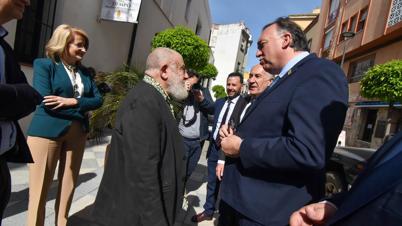 Fotos de la inauguración de la muestra 'El rumor del tiempo' de Guillermo Peréz Villalta