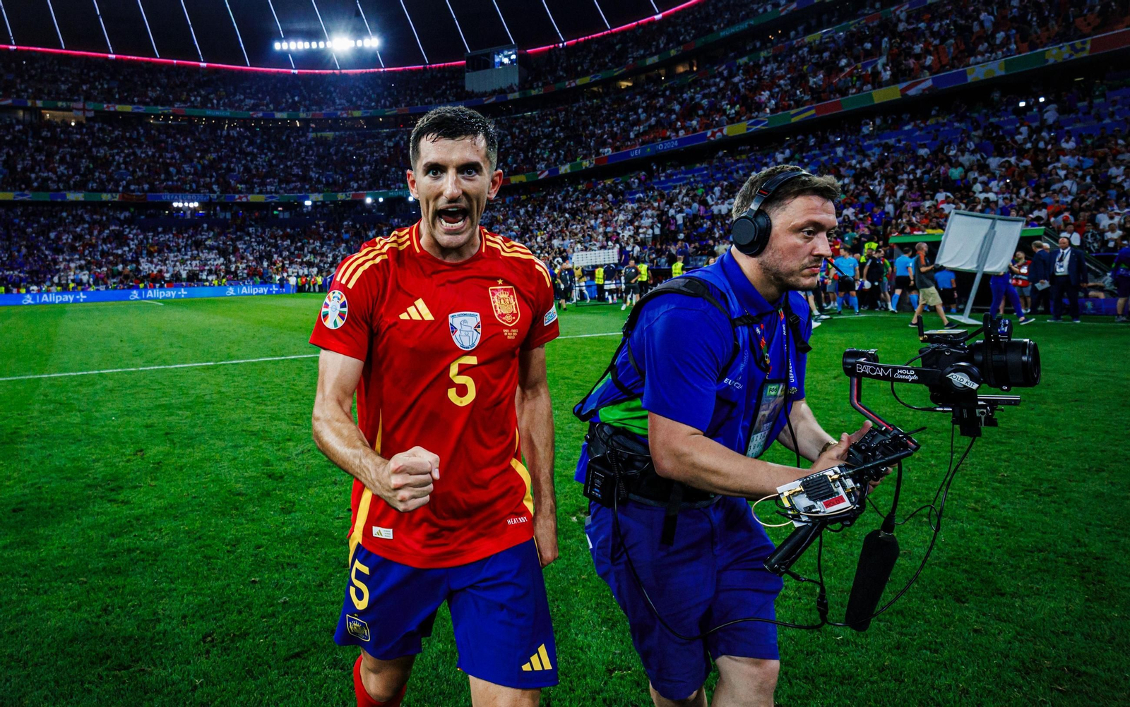 Las mejores imágenes del España - Francia