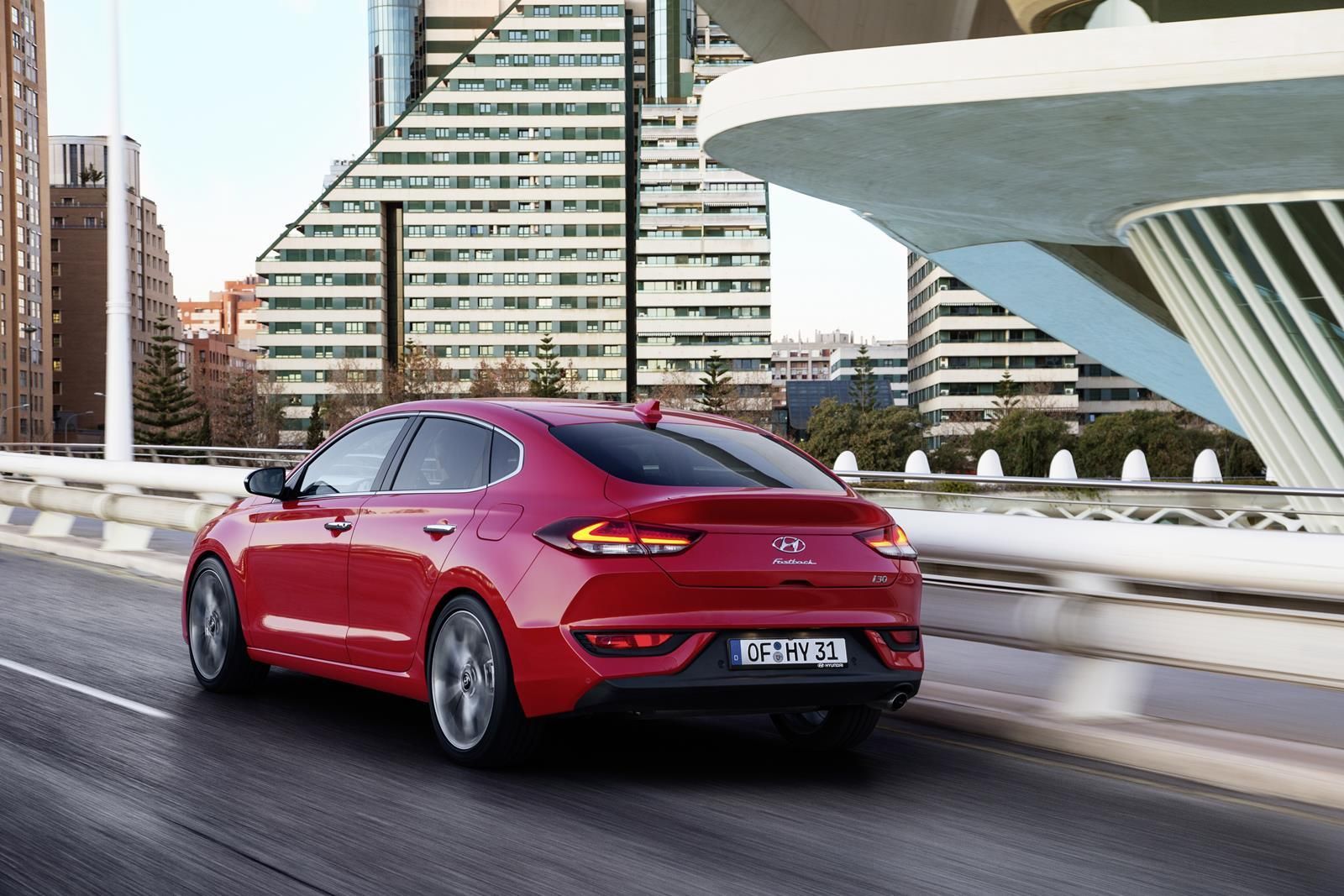 Galería de fotos del nuevo Hyundai i30 Fastback