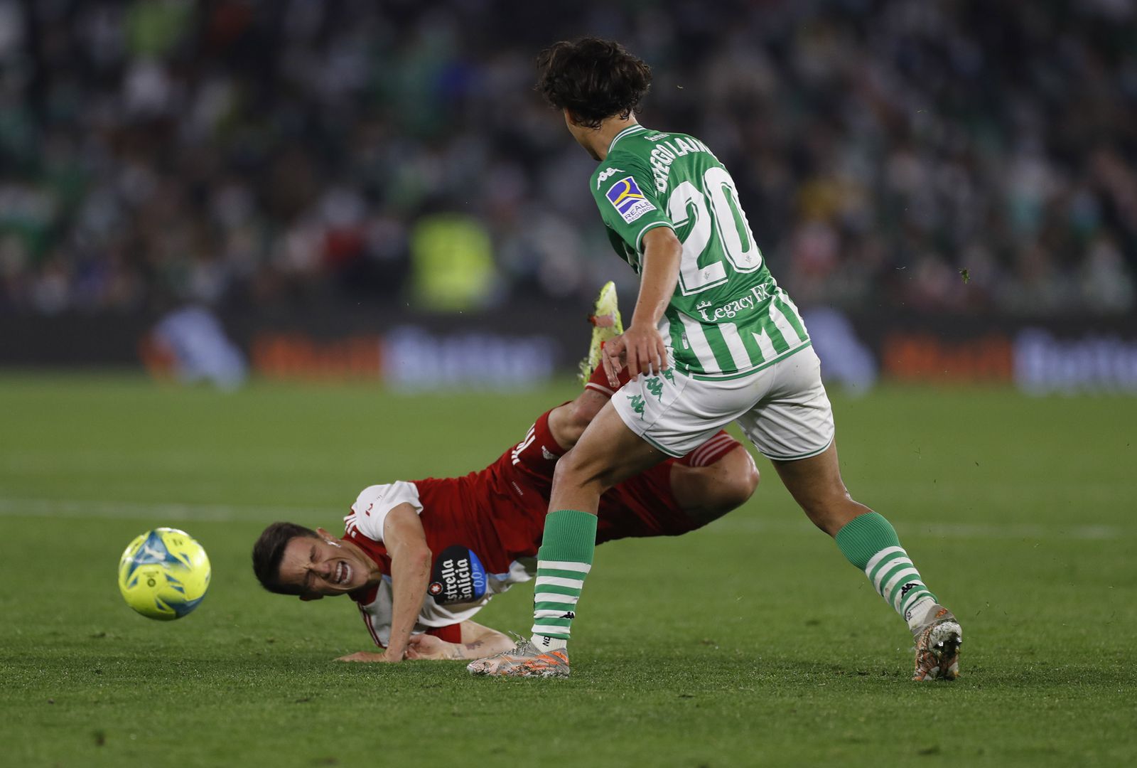 Las imágenes del Betis-Celta