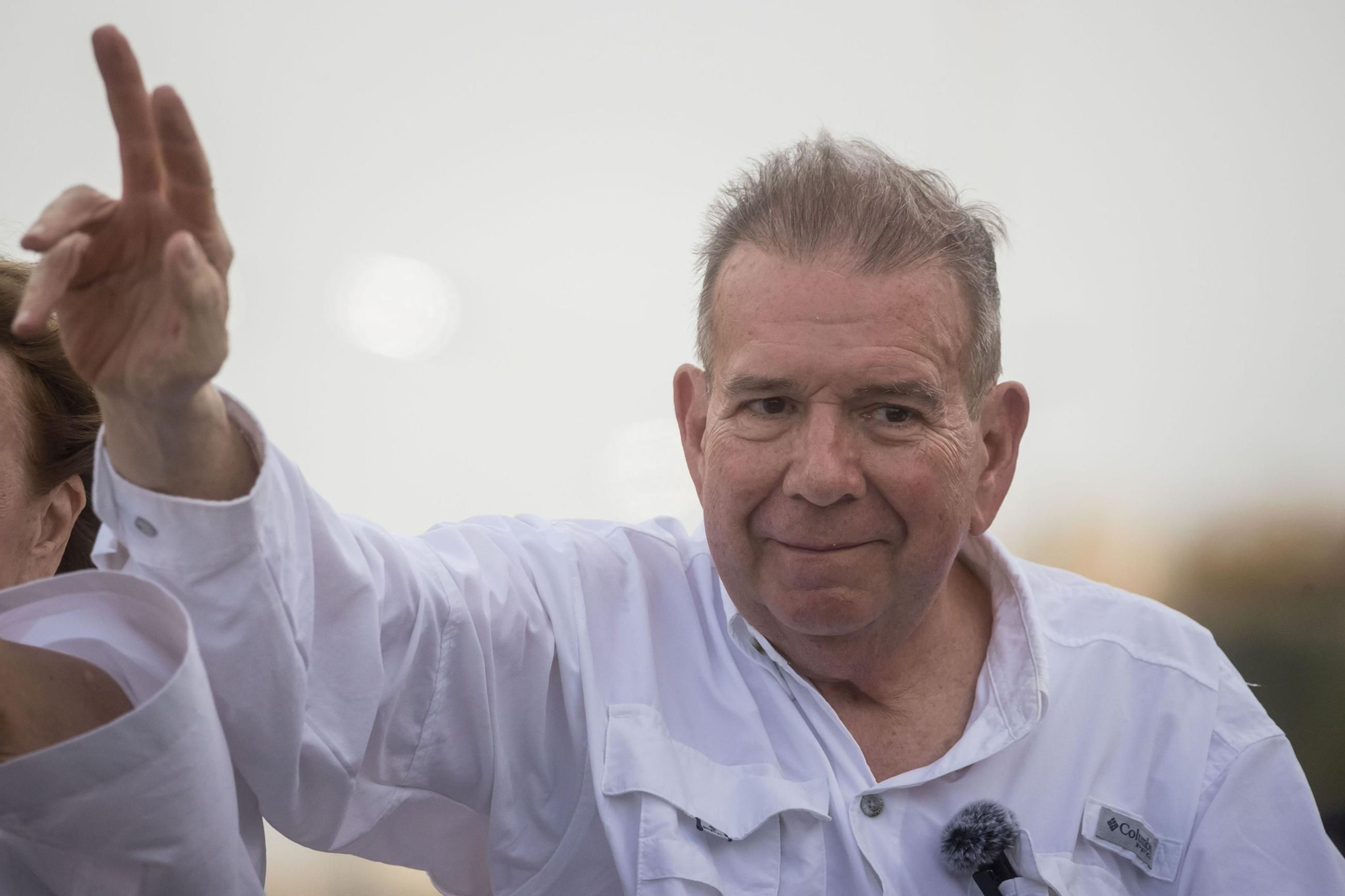 Edmundo González, en una imagen del pasado 24 de julio Edmundo González, en una imagen del pasado 24 de julio