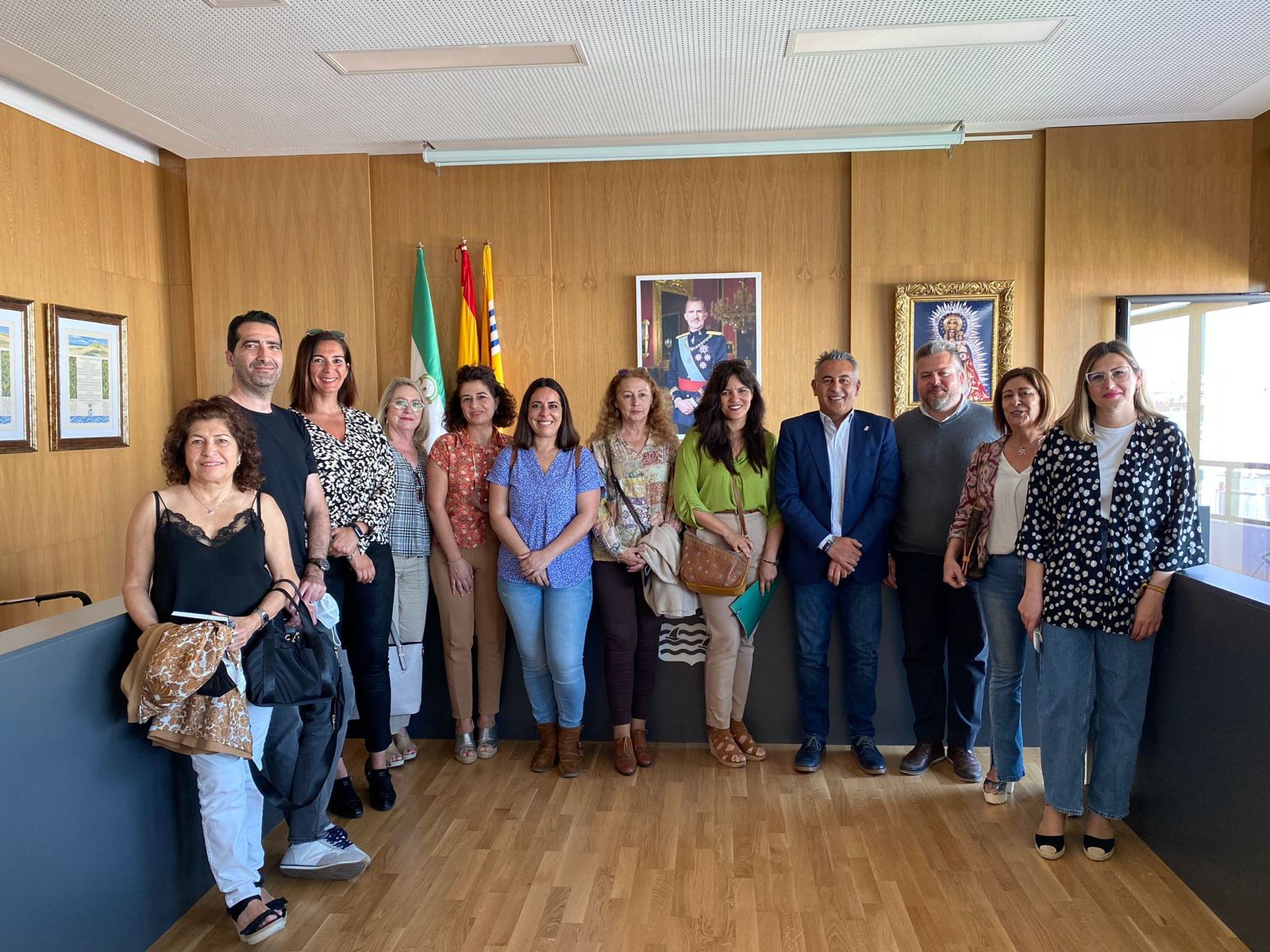 Reunión en Isla Cristina para preparar el Encuentro de Consejos Locales de Infancia y Adolescencia.