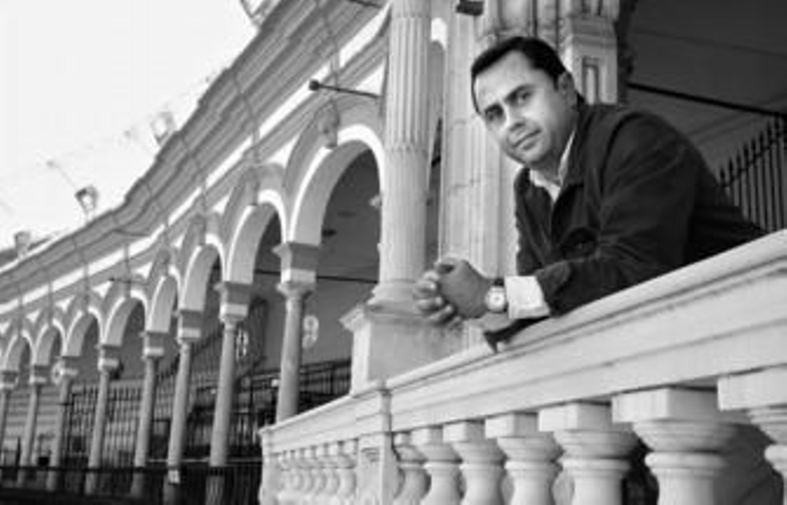 Ricardo Suárez en una imagen de archivo en el Palco del Príncipe de la Plaza de Toros de la Real Maestranza de Caballería.