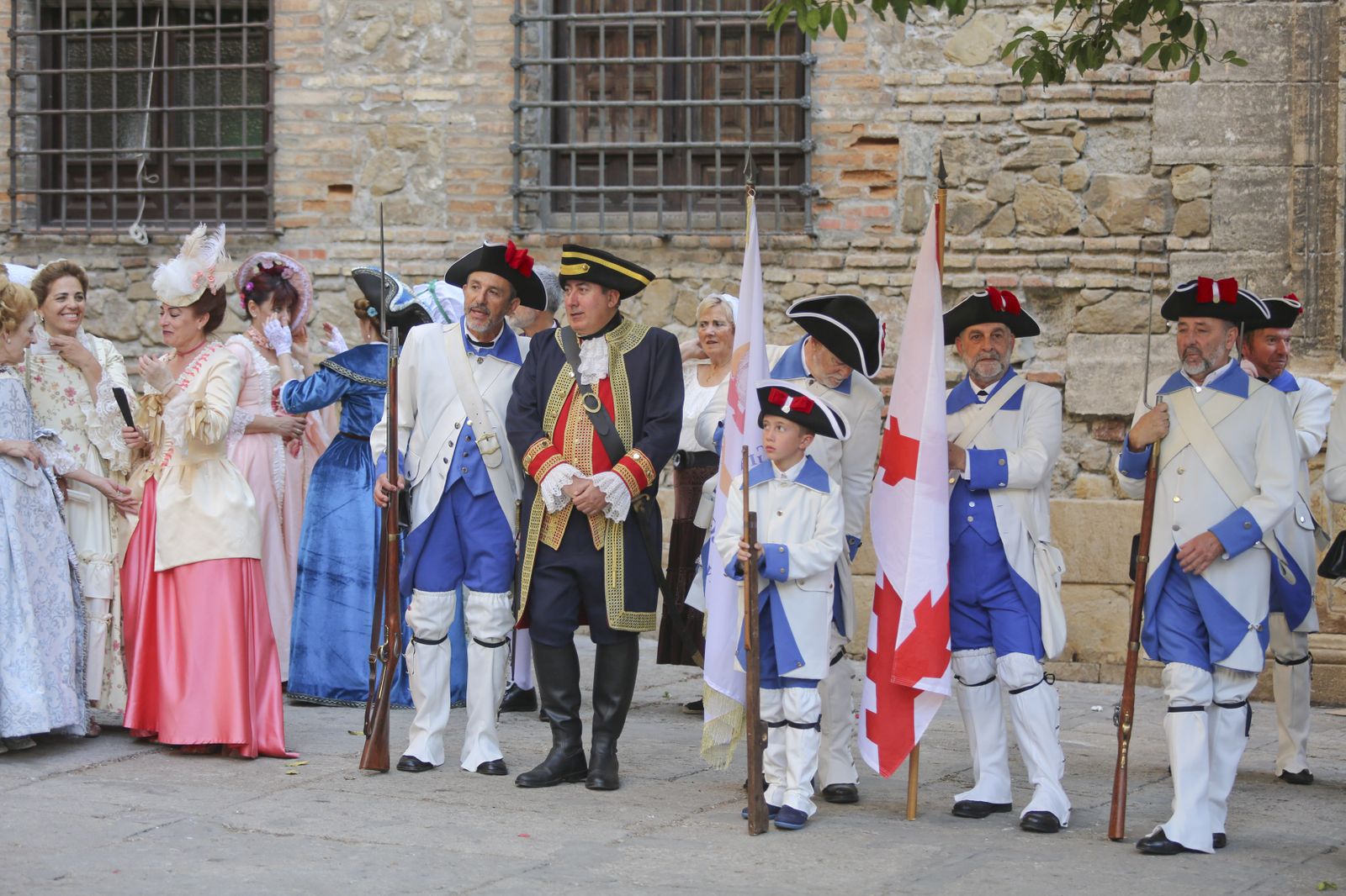 Las fotos del desfile en Málaga en recuerdo a Bernardo de Gálvez