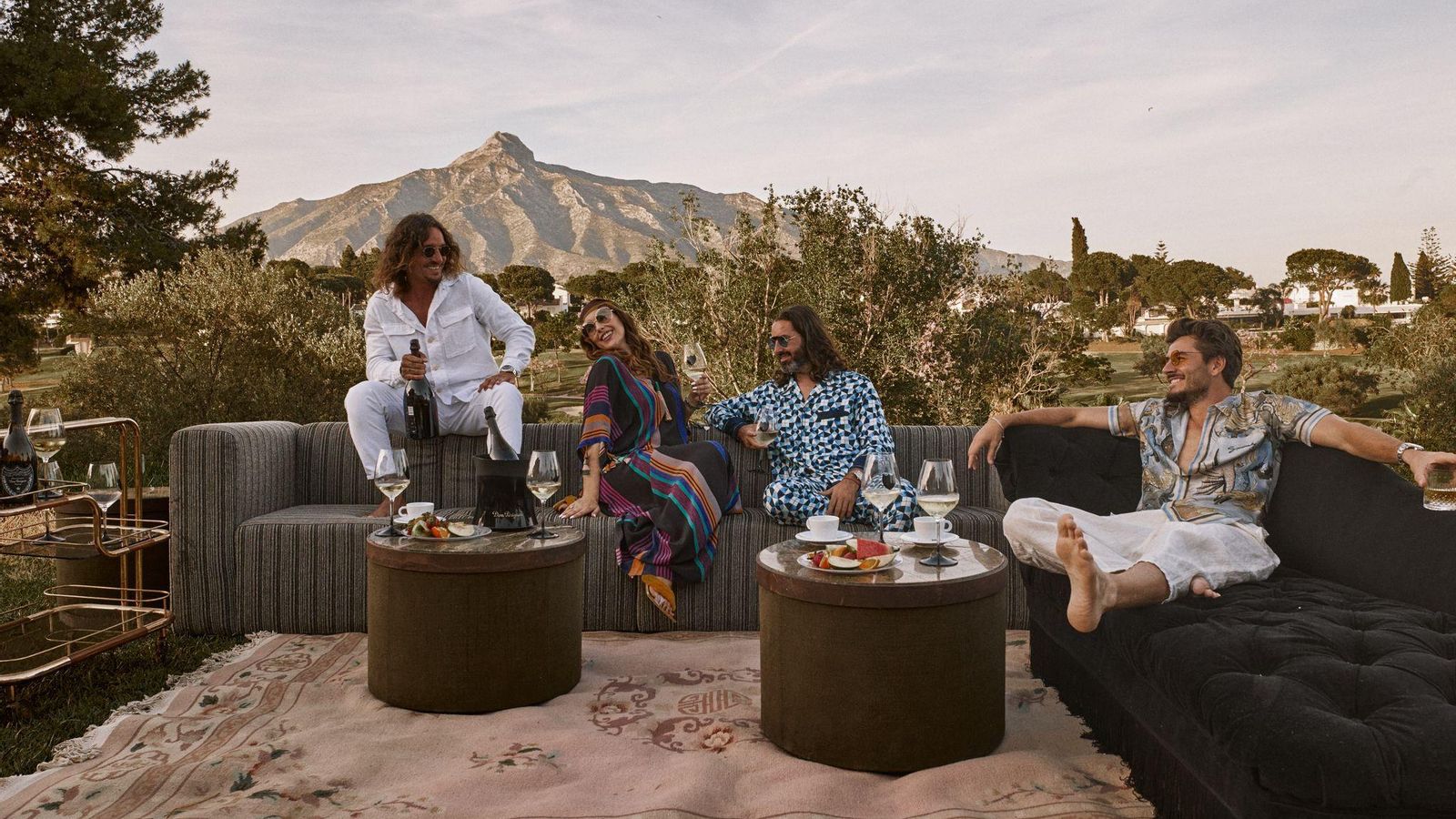 De izquierda a derecha, los socios Dom Pastoressa, Carmen Navarrete, Albert Beniflah y Roberto Santamaria.