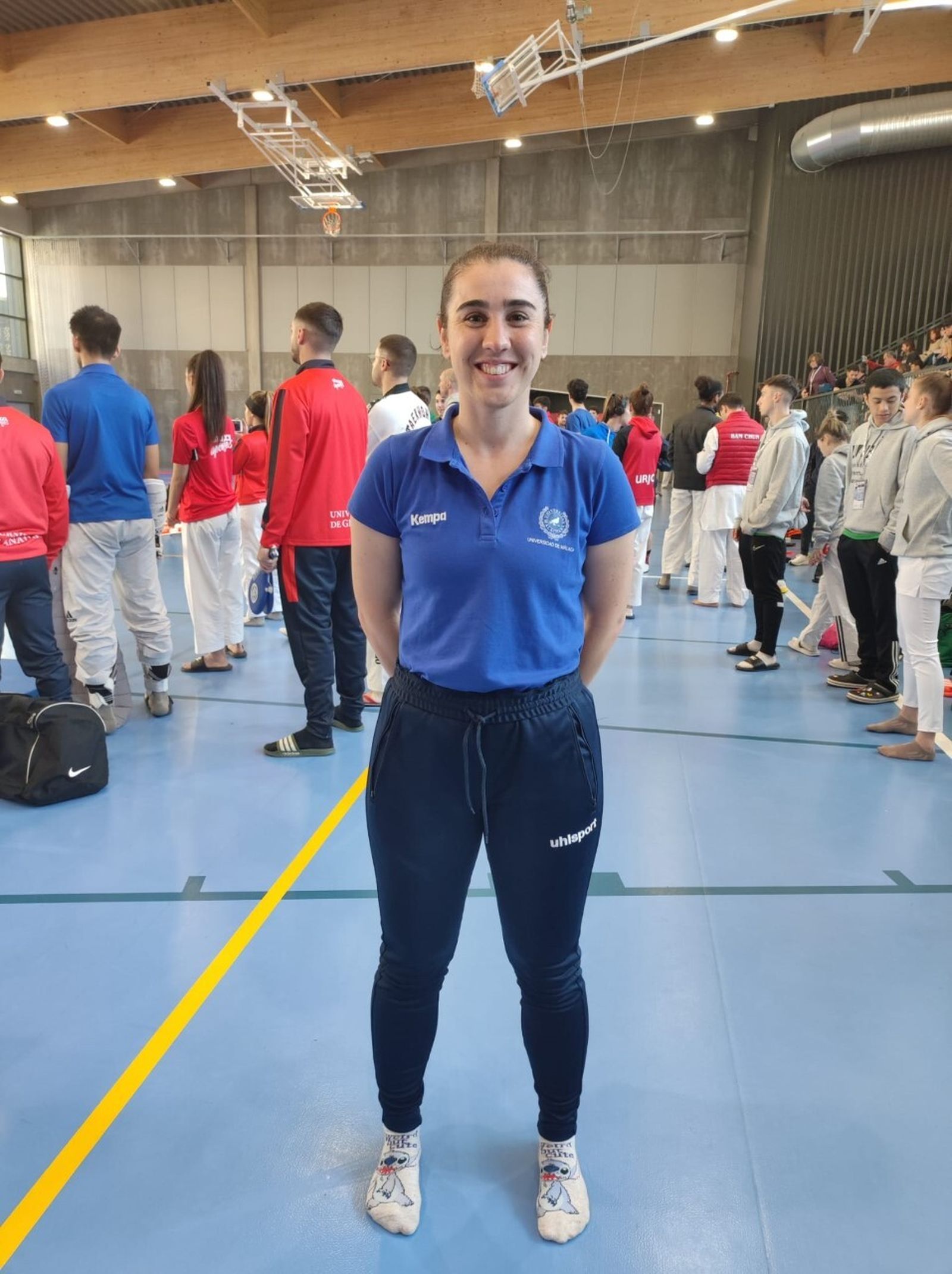 Lourdes Vázquez, del Lee Do Kwan.