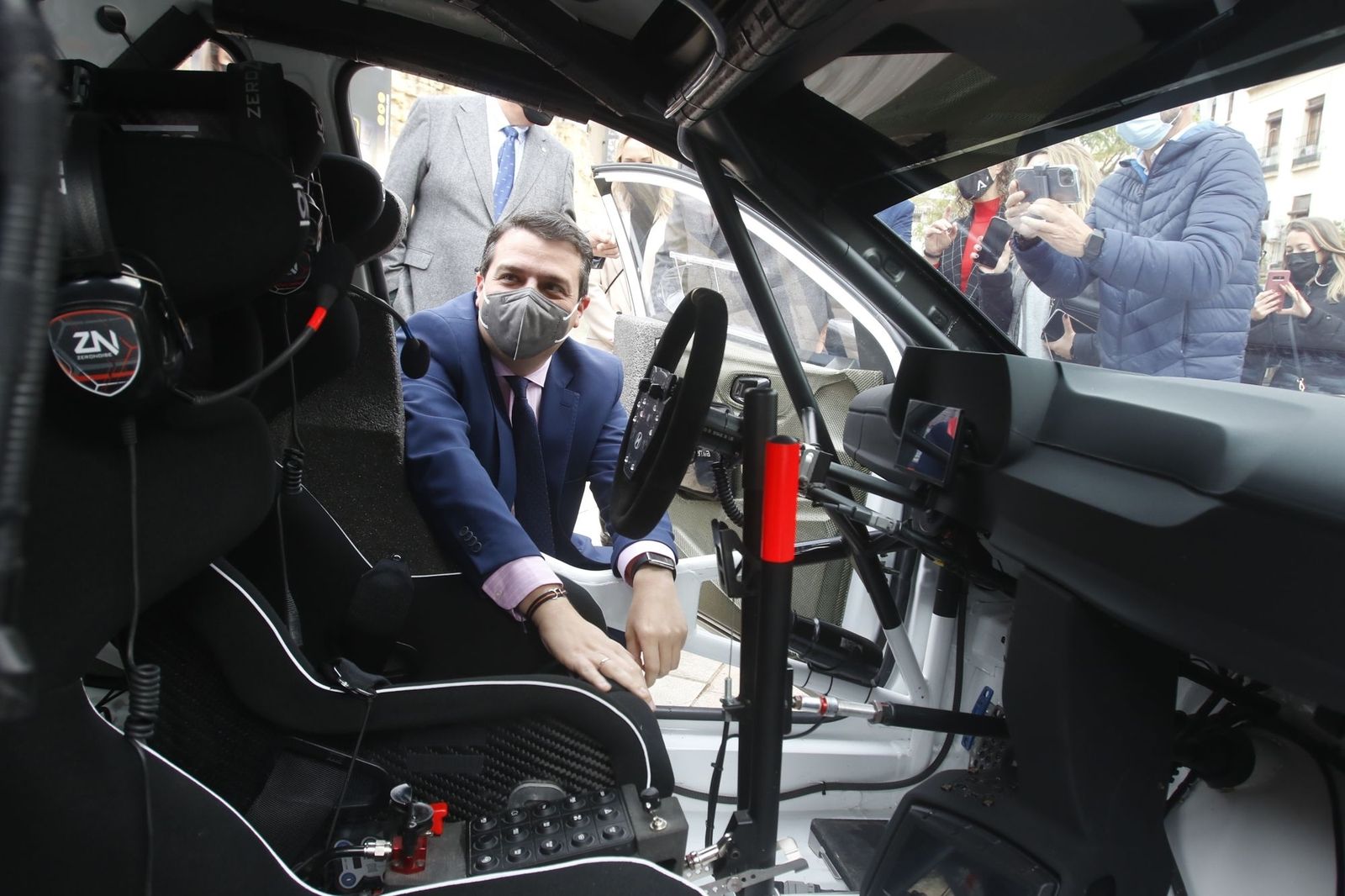 Las imágenes de la presentación del Rallye Sierra Morena 2022