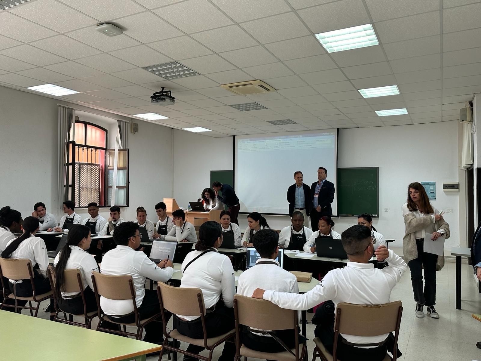 Una de las actividades que han tenido lugar este martes.