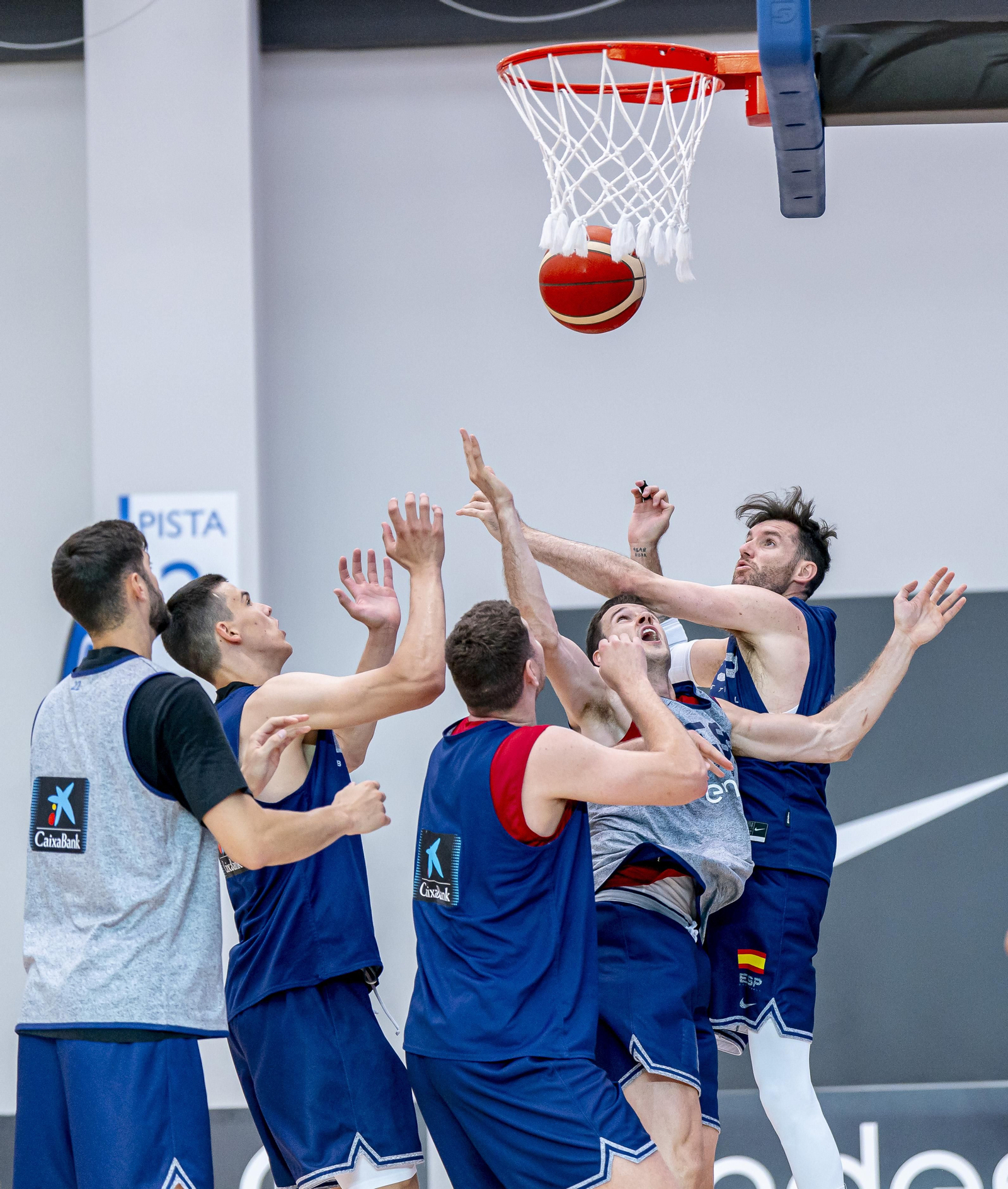 La selección española sigue trabajando en Madrid La selección española sigue trabajando en Madrid
