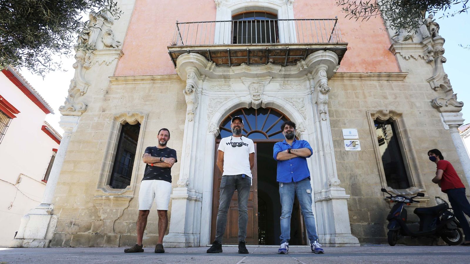 Jesús Sotomayor, Juan Manuel Roa y Luis de Perikín.
