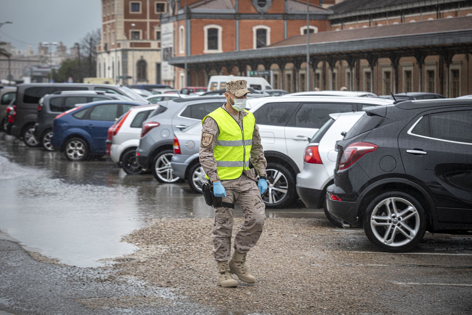 Presencia de ila Infanteria de Marina en Cádiz
